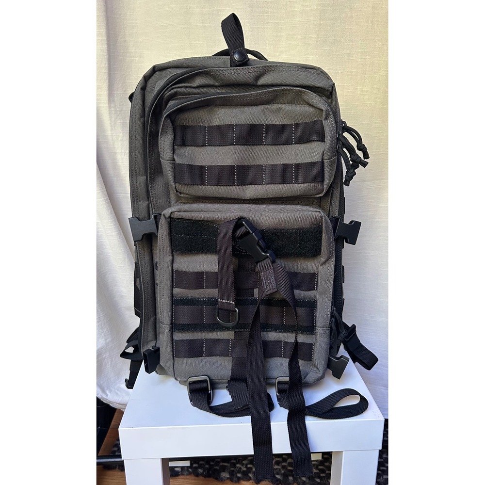Maxpedition Falcon-II Tactical Backpack Gray Foliage Green Molle Hiking Bag